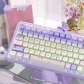 Happy Birthday 104+34 / 54 MDA Profile Keycap Set Cherry MX PBT Dye-subbed for Mechanical Gaming Keyboard